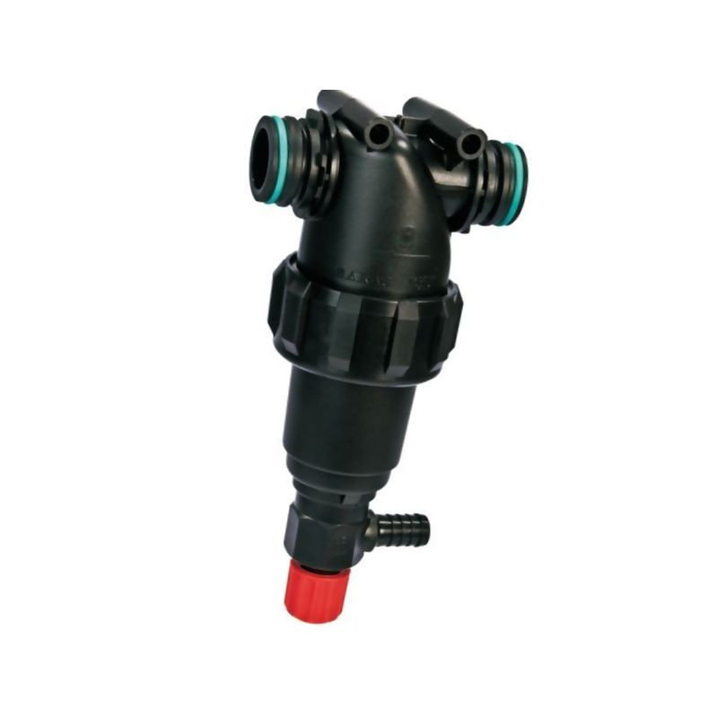 Filtr Liniowy T4 Inox 50mesh Wkład Niebieski Zawór