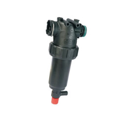 Filtr Liniowy T5 Inox 50mesh Wkład Niebieski Zawór