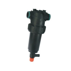 Filtr Liniowy T5 Inox 50mesh Wkład Niebieski Zawór