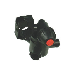 Korpus rozpylacza Arag 4064237 Compact Jet 3-krotny do rury 21mm (1/2") z przyłączem 7mm