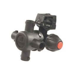 Korpus rozpylacza Arag 4064747 Compact Jet 4-krotny do rury 21mm (1/2") z przyłączem 10mm