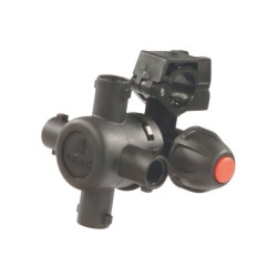 Korpus rozpylacza Arag 406474A7 Compact Jet 4-krotny do rury 22 z przyłączem 10mm