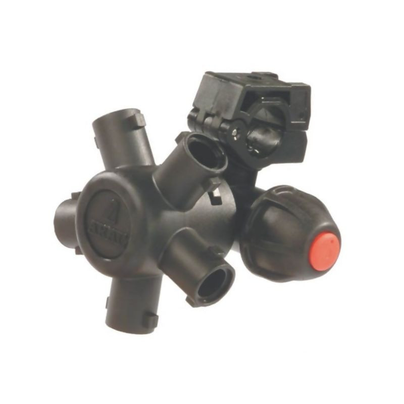 Korpus rozpylacza Arag 406495A7 Compact Jet 5-krotny do rury 25 z przyłączem 10mm