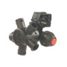 Korpus rozpylacza Arag 4064957 Compact Jet 5-krotny do rury 26,4mm (3/4") z przyłączem 10mm