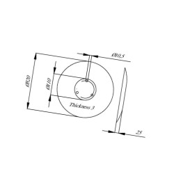 Amazone 962292 Talerz redlicy