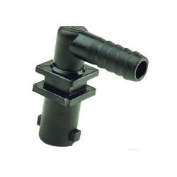 Korpus rozpylacza Arag 413112 pojedynczy krańcowy na wąż 13mm , do nakrętki bagnetowej
