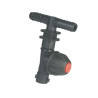 Korpus rozpylacza Arag 413221 pojedynczy na wąż 10mm X2 , do nakrętki bagnetowej