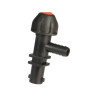 Korpus rozpylacza Arag 413411 pojedynczy krańcowy na wąż 10mm , do nakrętki bagnetowej