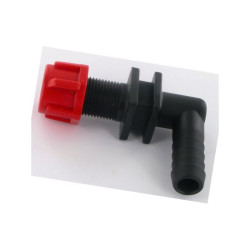 Korpus rozpylacza Arag 413512 pojedynczy krańcowy na wąż 13mm , do nakrętki 3/8"BSP