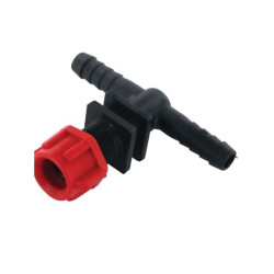 Korpus rozpylacza Arag 413521 pojedynczy na wąż 10mm X2 , do nakrętki 3/8"BSP