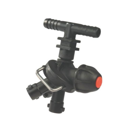 Korpus rozpylacza Arag 4133222 3-krotny na wąż 13mm , do nakrętki bagnetowej