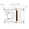 Uszczelniacze hydrauliczne Parker Fendt F931962020440 - F931962020421 Faster 2000001288825