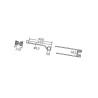 Palec, ząb zgrabiarki 420/110/50 fi10,0 mm lewy oryginał Taarup KT6746000080 Kverneland / Taarup 9746000080000