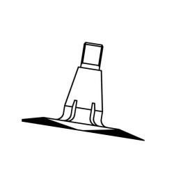 Dętka z zaworem TR15, 13.0 / 55 - 16