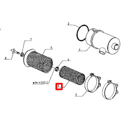 Filtr powietrza (6005010565)  bezpiecznik
