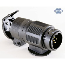 Adapter, 13/7-biegunowy 8JA005952011 Hella 4082300046540