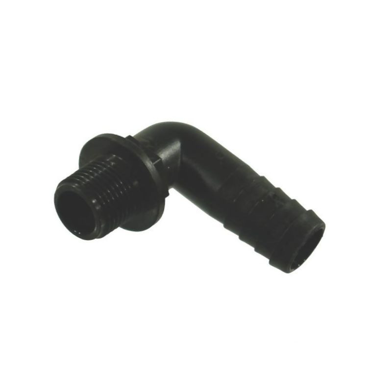 Złącze Arag 90° gwint zew. 1/2” do węża 16mm