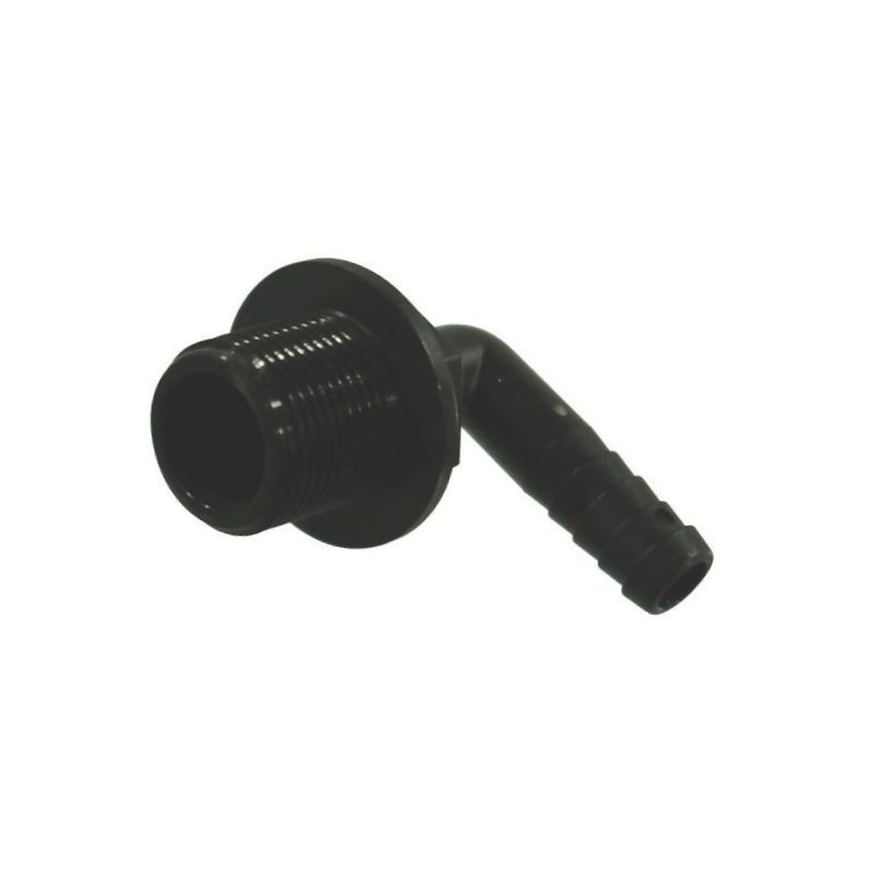 Złącze Arag 90° gwint zew. 3/4” do węża 16mm