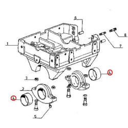 7700008730/1 Renault / Claas Tuleja