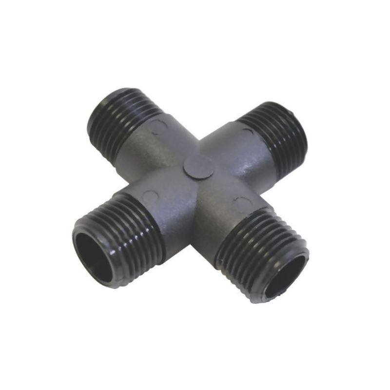 Złącze Czwórnik + Gwint Zew. 4x1/2"
