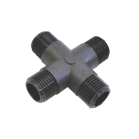 Złącze Czwórnik + Gwint Zew. 4x1/2"