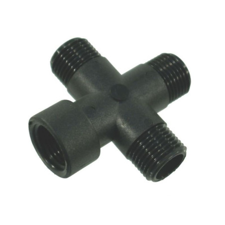 Złącze Czwórnik + Gwint 3xzew./Wew 3x1/2-1/2"