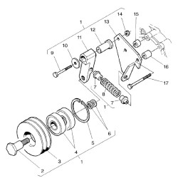 Napinacz paska klinowego MF V836855979 Massey-Ferguson 2000-V836855979