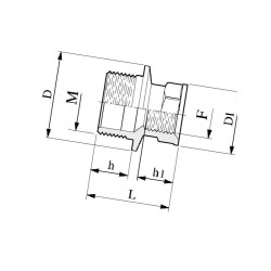 Złączka Redukcyjna Męsko/żEńska 2”-3”