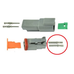 Konektor gniazda fi3,3, DS16 typ wtyczki - żeńska 0,5-1,3 mm² Deutsch 8716106793532