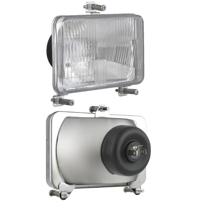 Reflektor 100x140, lamp H4