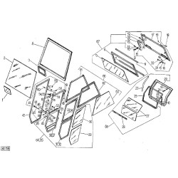 Szyba przednia, , zetor kunów