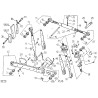 Sworzeń regulacji wieszaka lewego,