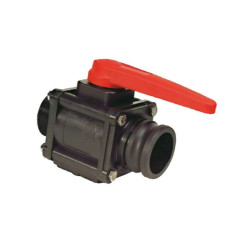 Zawór Kulowy Ręczny 2-Drożny Gwint Zew. 2” Camlock 2”