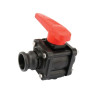 Zawór Kulowy Ręczny 3-Drożny Gwint Wew. 1i1/2” Camlock 1i1/2”