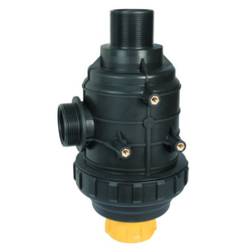Filtr ssawny Arag 2" 80 Mesh wkład Inox żółty 31625735