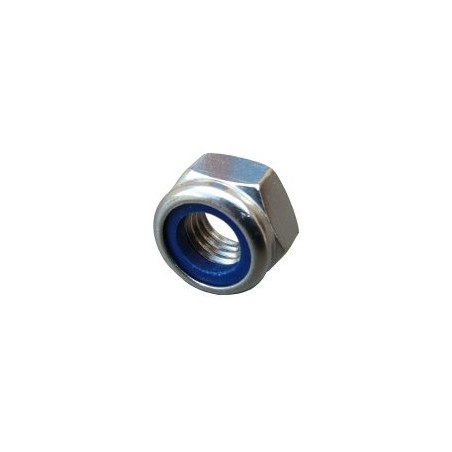 Nakrętka sześciokątna samohamowna DIN985 stalowa ocynk kl. 8 M16x2.00