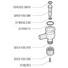 3224100100 Zawór spustowy filtra 1" Arag 8026834056381