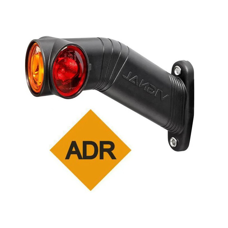 Lampa obrysowa LED, AMP, lewe Vignal