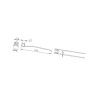 Palec zgrabiarki, 590/86/47 fi9,0 mm, Pöttinger