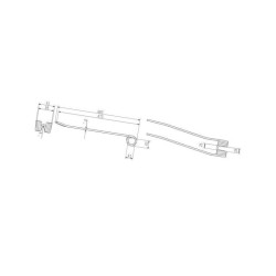 Palec zgrabiarki, 490/93/41 fi8,0 mm, Pöttinger