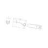 Palec zgrabiarki, 383/104/52 fi9,5 mm, Pöttinger