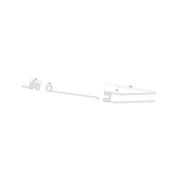Palec, ząb przetrząsacza o wymiarach 445/89/40 fi8,0 mm,