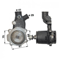 Pompa wody Massey Ferguson 4222002M91 Massey-Ferguson 2000-4222002M91