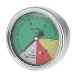 Manometr opryskiwacza 63mm, 0-60 bar, 1/4"tylne, MA632060BE