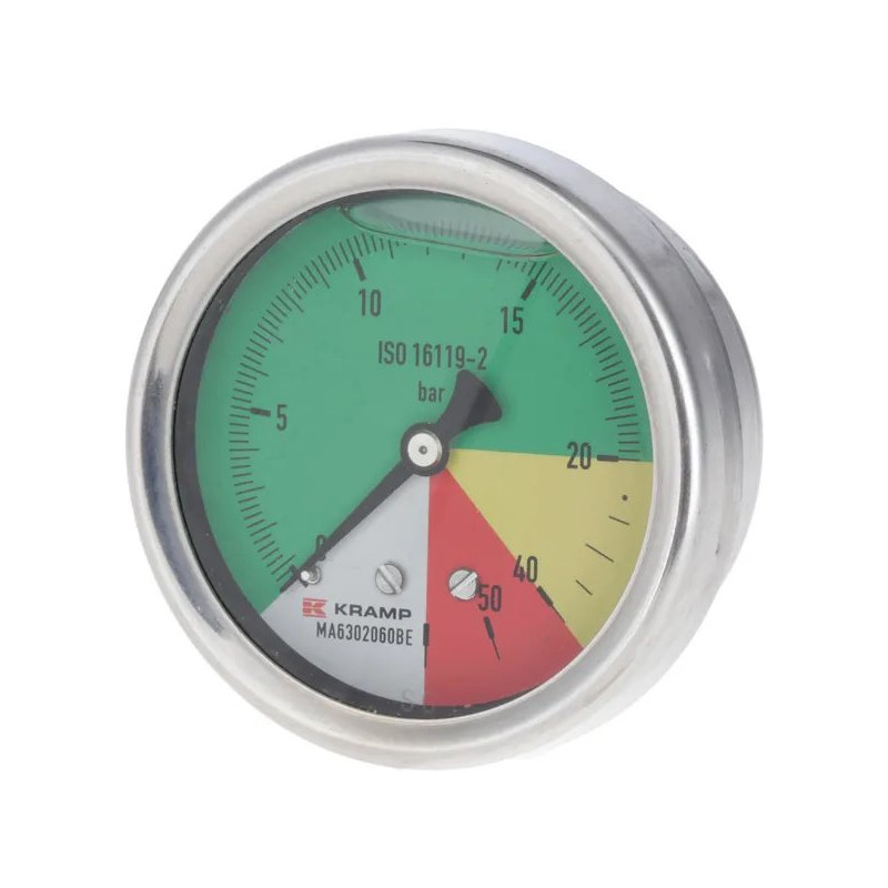 Manometr opryskiwacza 63mm, 0-60 bar, 1/4"tylne, MA632060BE