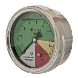 Manometr opryskiwacza 63mm, 0-25 bar, 1/4" tylne, MA630825BE