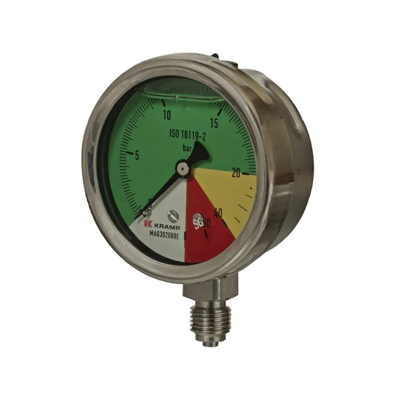 Manometr opryskiwacza 63mm, 0-60 bar, 1/4" dolne, MA632060E
