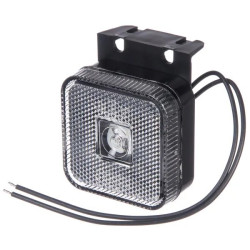 Lampa obrysowa biała LED z uchwytem LA30138