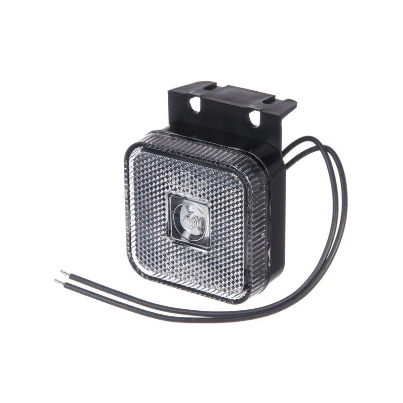 Lampa obrysowa biała LED z uchwytem LA30138