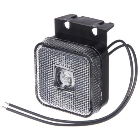 Lampa obrysowa biała LED z uchwytem LA30138